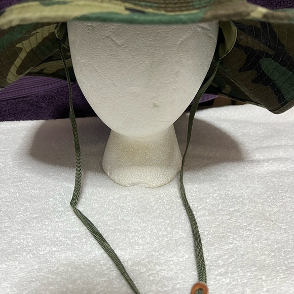 R&B Cammo Safari Hat Sz 7 1/4 - Picture 2 of 9